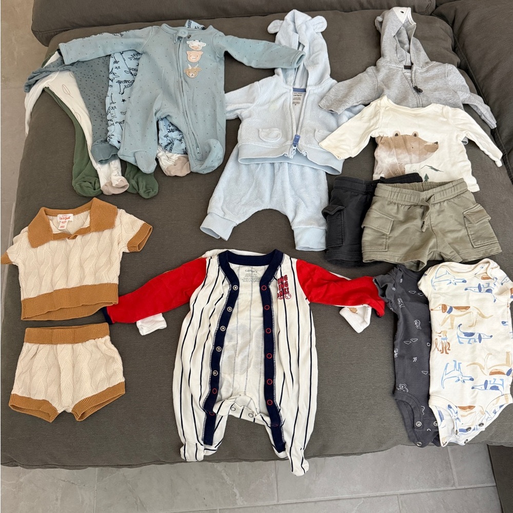 Baby Boy Clothing Bundle NEWBORN